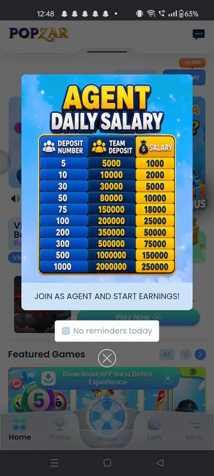 pop-zar-game-dailly-agent-salary